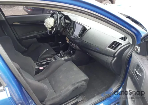 2012 Mitsubishi Lancer Evolution Gsr из США, поврежденный, VIN JA32W8FV6CU028552